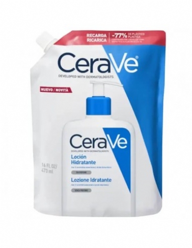Cerave locion hidratante  1 envase 473 ml recarga