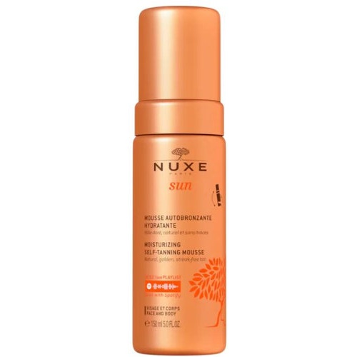 Nuxe sun espuma autobronceadora rostro y cuerpo 150 ml