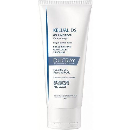 Kelual ds gel limpiador - ducray (1 envase 200 ml)