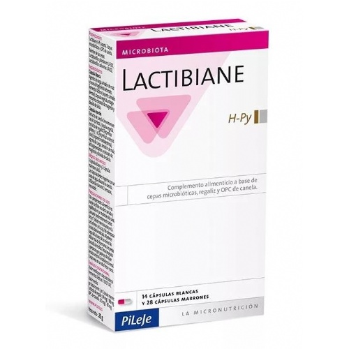 Lactibiane hpy (14 capsulas blancas 28 capsulas marrones)