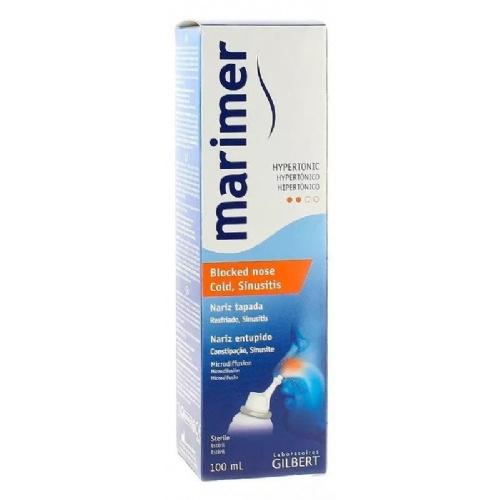 Marimer agua de mar hipertonica (1 spray nasal 100 ml)