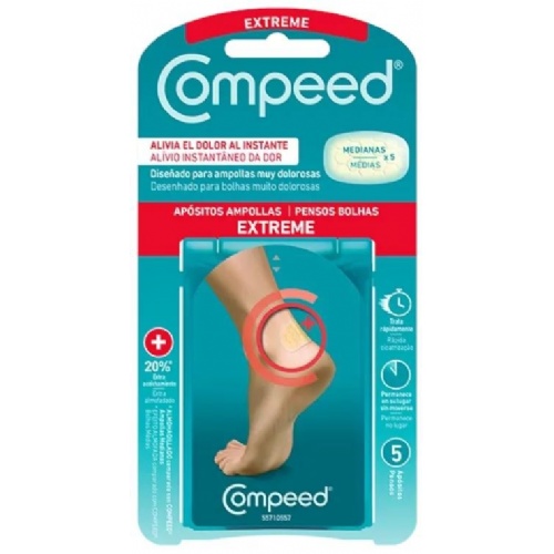 Compeed sport ampollas talones (5 u)