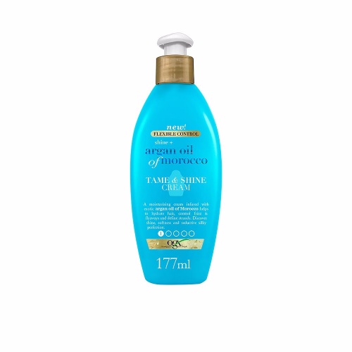Ogx crema peinado brillo de aceite de argan 177ml.