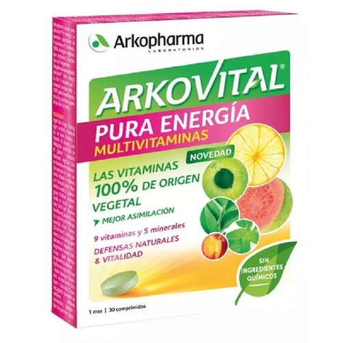 Arkovital pura energia multivitaminico (30 comprimidos)