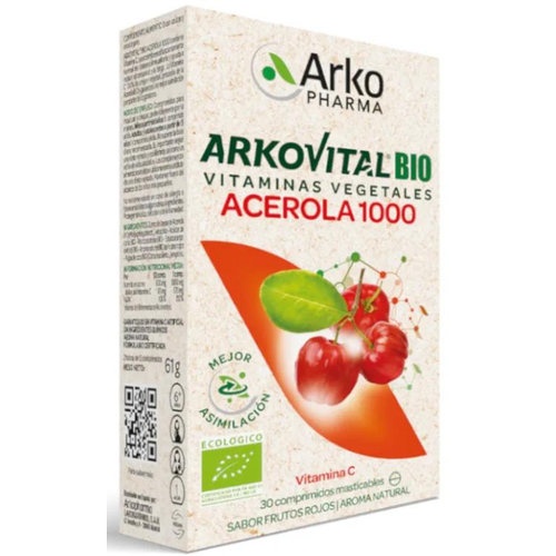Arkovital acerola 1000 vitamina c  30 comprimidos