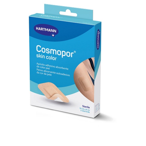 Cosmopor skin color - aposito esteril (5 unidades 10 cm x 8 cm)