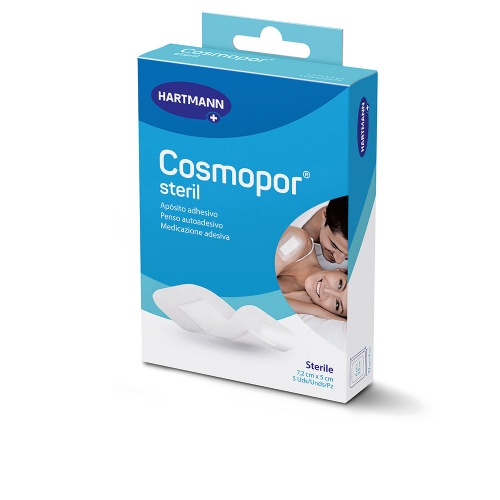 Cosmopor steril - aposito esteril (5 unidades 7,2 cm x 5 cm)
