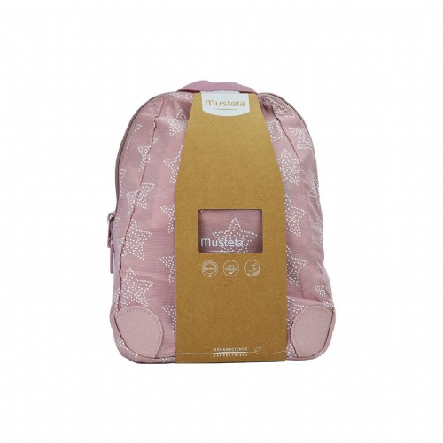 Mustela mochila rosa