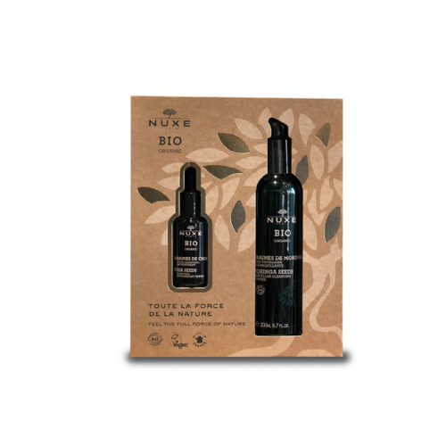 Nuxe cofre bio serum chia + agua micelar
