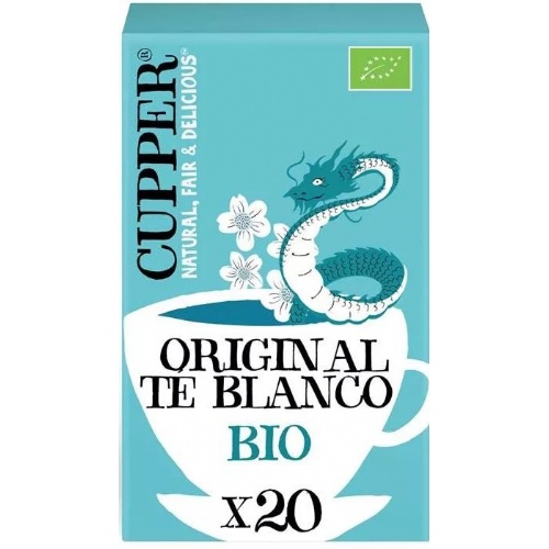 Cupper te blanco infusion 20bolsitas. bio