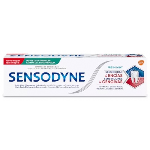 Sensodyne sensibilidad & encias fresh mint (75 ml)