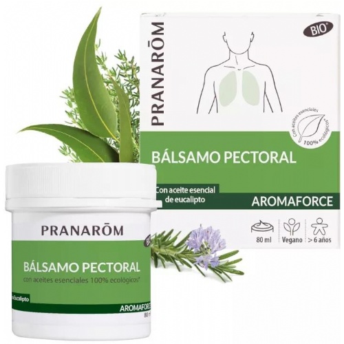 Pranarom aromaforce balsamo pectoral bio  eco 80 ml