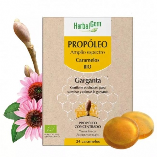 Pranarom herbalgem propoli amplio bio 24 caramelos