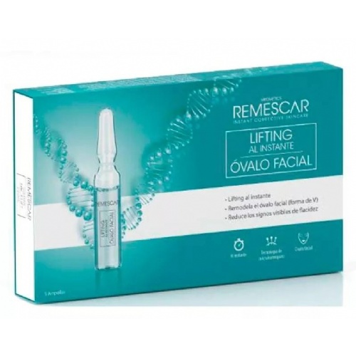 Remescar ampollas lifting al instante ovalo facial (5 ampollas)