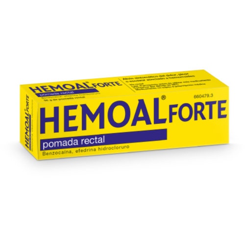 HEMOAL FORTE POMADA RECTAL, 1 tubo de 50 g