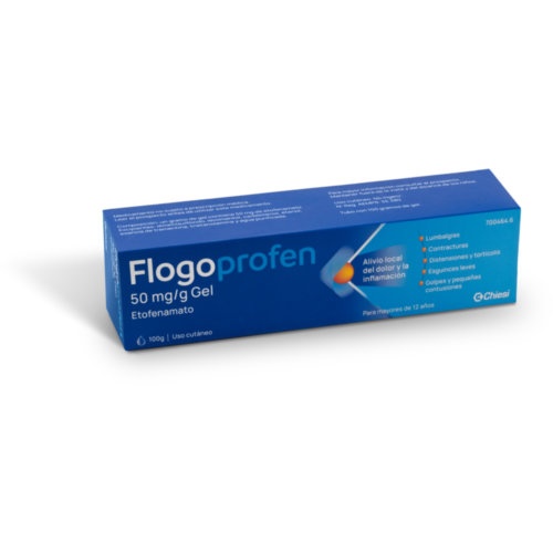 FLOGOPROFEN  50 mg/g Gel , 1 tubo de 100 g