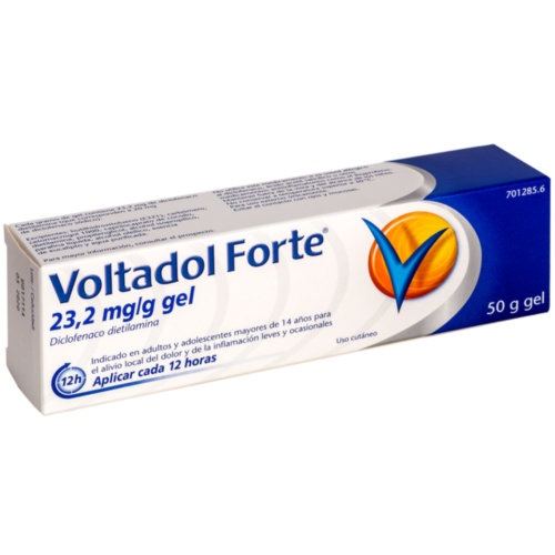 VOLTADOL FORTE 23,2 MG/G GEL 1 tubo de 50 g