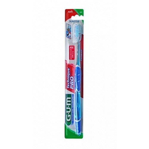 Cepillo dental adulto - gum 525 technique pro (compacto suave)