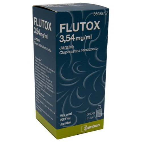 FLUTOX 3,54 mg/ml JARABE , 1 frasco de 120 ml