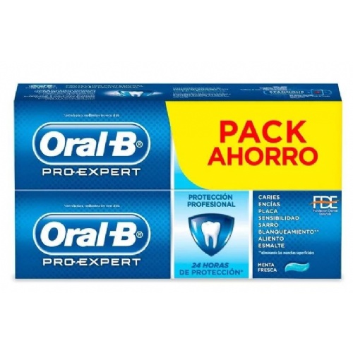 Oral-b pro expert proteccion profesional - pasta dentifrica (2 x (75 ml + 25 ml))