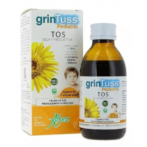 Grintuss jarabe con poliresin pediatric (180 ml)