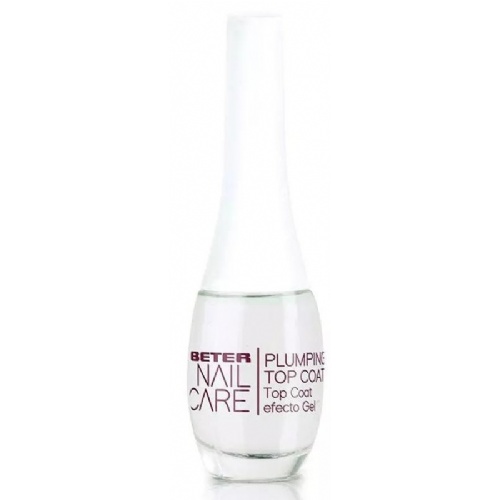 Plumping top coat efecto gel - beter nail care (11 ml)