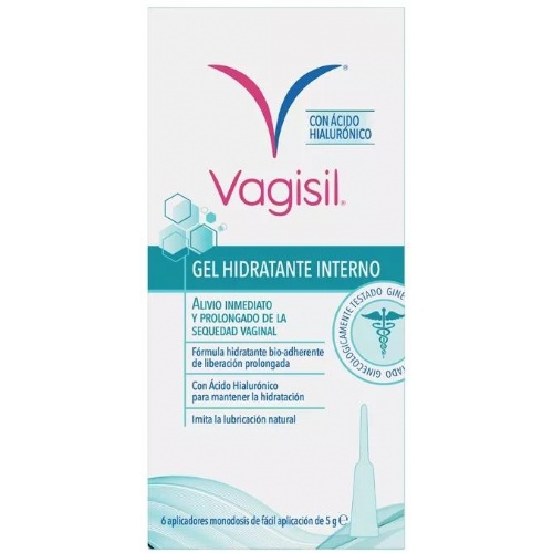 Vagisil intima gel hidratante interno (5 ml 6 aplicadores)