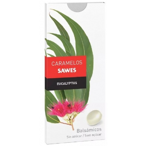 Sawes caramelos blister sin azucar (eucalipto blister 22 g)