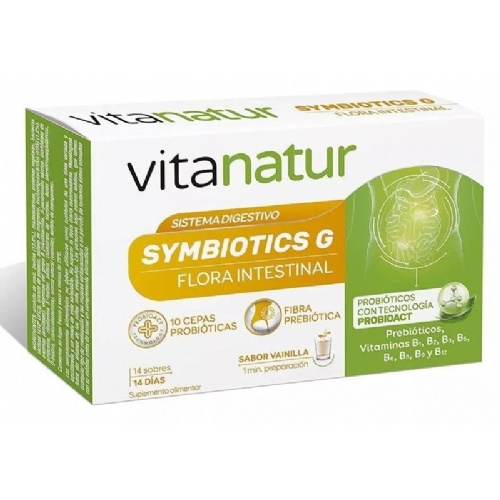 Vitanatur symbiotics g (2.5 g 14 sobres)