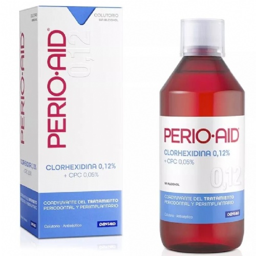 Perio aid 0.12 tratamiento colutorio (500 ml)