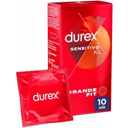Durex sensitivo xl - preservativos (10 u)