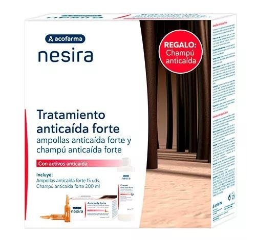 Acofar nesira pack anticaida (ampollas+champu 200 ml regalo)