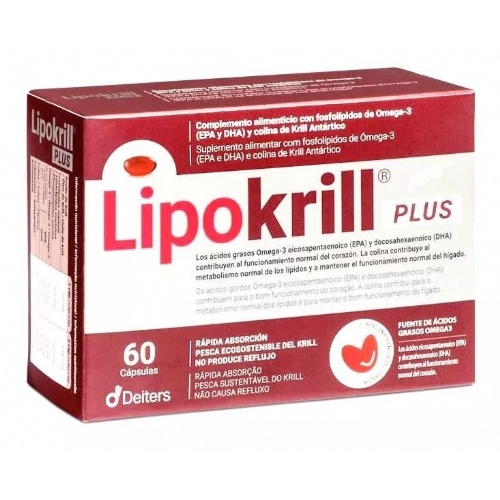 Lipokrill plus (60 capsulas)