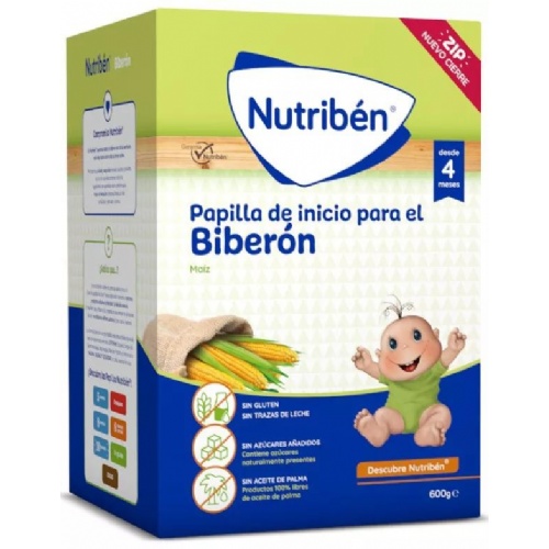 Nutriben inicio biberon - papilla sin gluten (600 g)