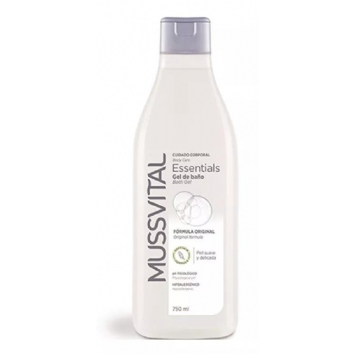 Mussvital essentials gel de baño original (750 ml)