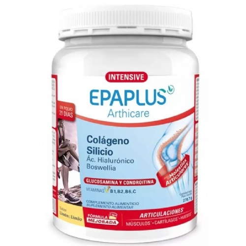 Epaplus colageno+hialuronico+condroitin+magnesio - 21 dias (limon bote 284.15 g)