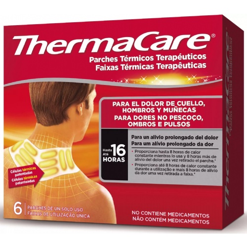 Thermacare parche cuello hombro 6 u