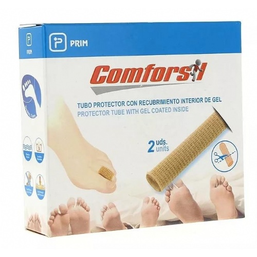Tubo protector dedos recubrimiento interior gel - comforgel (tejido mesh 1.5 cm diametro 2 u)