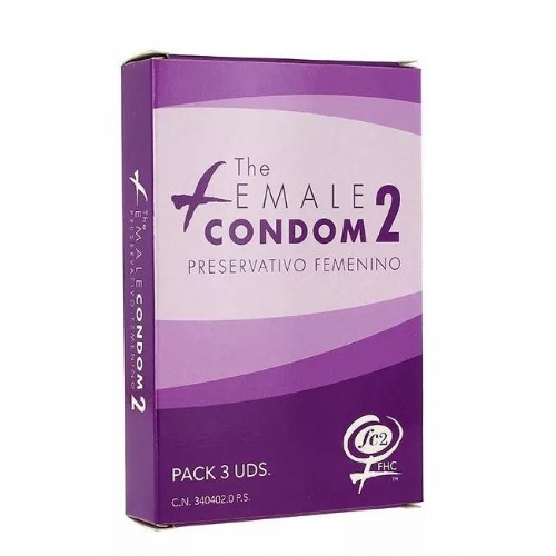Preservativo femenino de nitrilo - the female condom 2 (3 u)