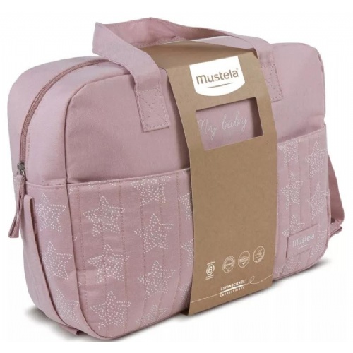 Mustela bolsa paseo rosa