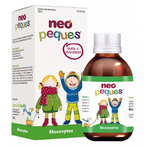 Neo peques mocosytos (1 envase 150 ml sabor frambuesa)