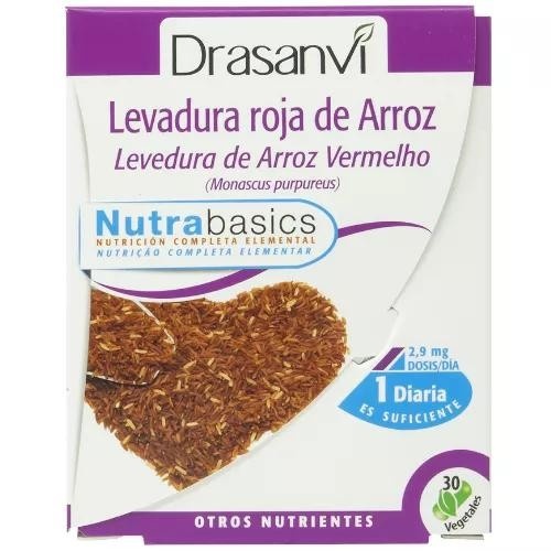 Drasanvi nutrabasics levadura roja arroz 30 caps