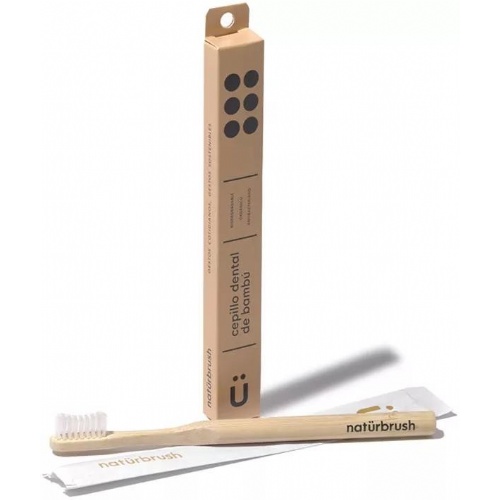 Cepillo dental naturbrush adultos natural medio