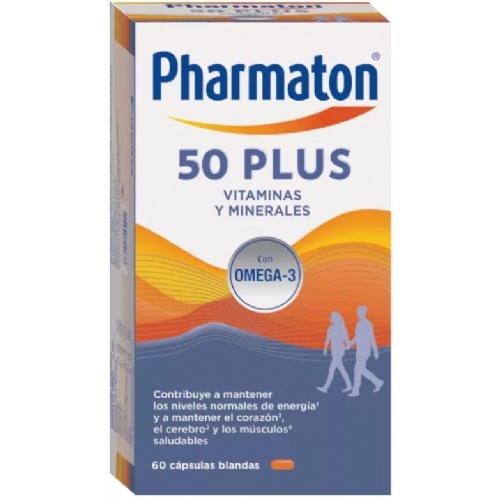 Pharmaton 50 plus (60 capsulas)