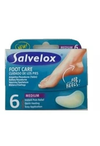 Salvelox protectores - apositos hidrocoloides (40 x 61 mm 6 u)