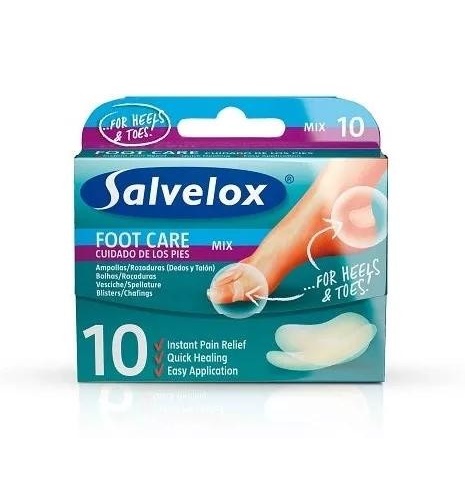 Salvelox protectores - apositos hidrocoloides (40 x 61 mm/ 21 x 64 mm 10 u)