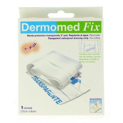Dermomed fix segunda piel - aposito esteril (banda 75 cm x 8 cm)