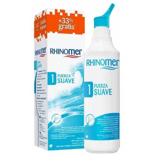 Rhinomer limpieza nasal f-1  1 nebulizador 180 ml