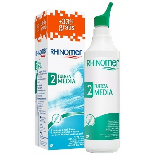 Rhinomer limpieza nasal f-2 (1 nebulizador 180 ml)