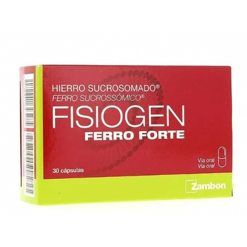 Fisiogen ferro forte caps (30 capsulas)